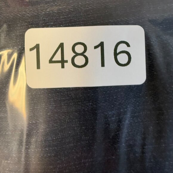 Womens Flare Leg Blue Y2K Jeans Dark Wash Faded 30x31 Mid Rise Hip Hugger Denim - Picture 6 of 6